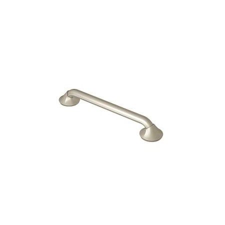 Moen Eva 12 In. Grab Bar - Brushed Nickel YG2812BN